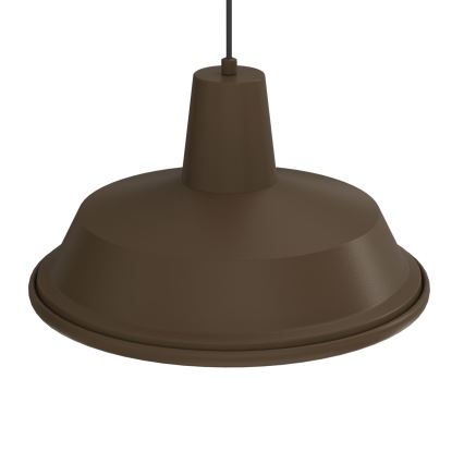 Závesný luster na lanku CLASS 1xE27/15W/230V hnedý