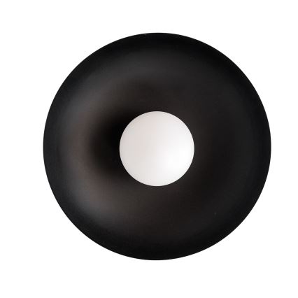 Závesný luster na lanku ECLIPSE 1xE27/15W/230V čierny