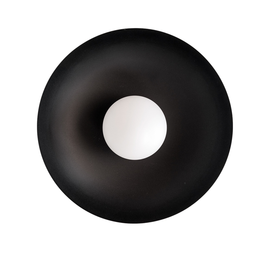 Závesný luster na lanku ECLIPSE 1xE27/15W/230V čierny