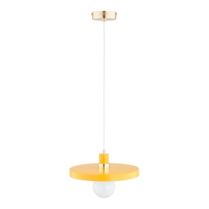 Závesný luster na lanku LITO 1xE27/15W/230V žltá