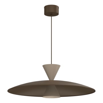 Závesný luster na lanku MISTIC 1xGX53/15W/230V hnedý