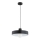 Závesný luster na lanku NEVERA 1xE27/15W/230V čierna