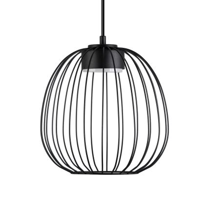 Závesný luster na lanku OVELLA 1xGX53/10W/230V priemer 25 cm čierny