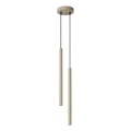 Závesný luster na lanku PASTELO 2xG9/8W/230V taupe
