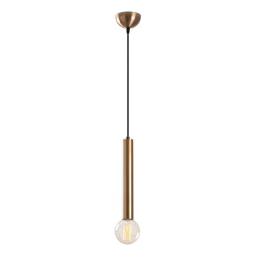 Závesný luster na lanku TEMPO 1xE27/40W/230V zlatý