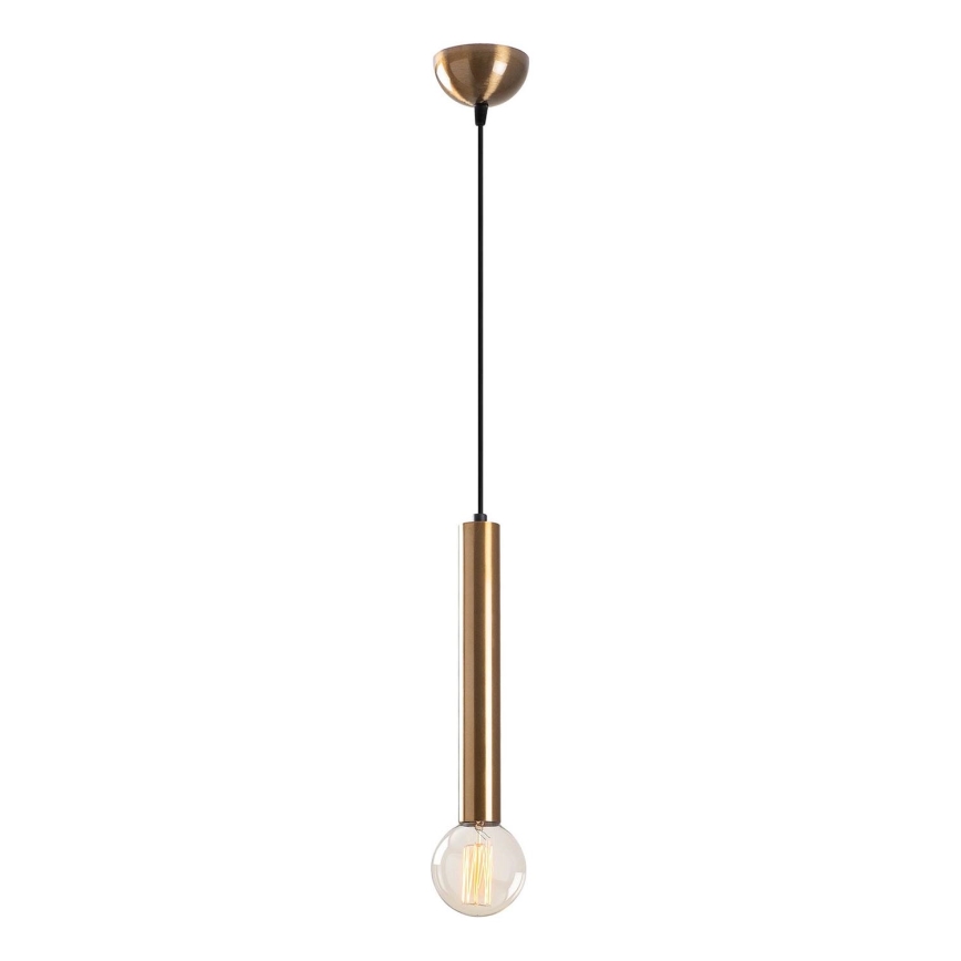 Závesný luster na lanku TEMPO 1xE27/40W/230V zlatý