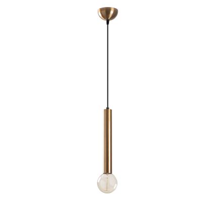 Závesný luster na lanku TEMPO 1xE27/40W/230V zlatý