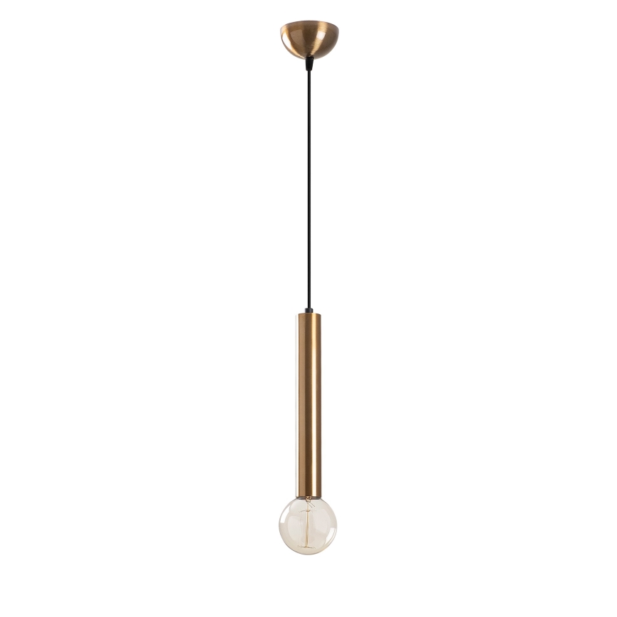 Závesný luster na lanku TEMPO 1xE27/40W/230V zlatý