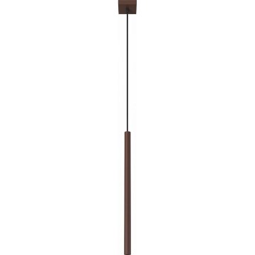 Závesný luster PASTELO 1xG9/8W/230V hnedý