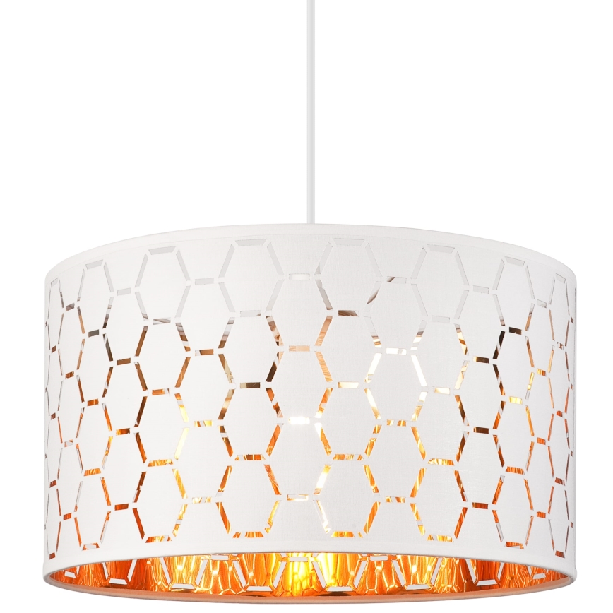 Závesný luster ULLE 1xE27/15W/230V biela
