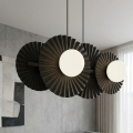 Závesný luster UMBRA 4xG9/8W/230V čierny