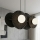 Závesný luster UMBRA 4xG9/8W/230V čierny