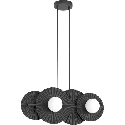 Závesný luster UMBRA 4xG9/8W/230V čierny