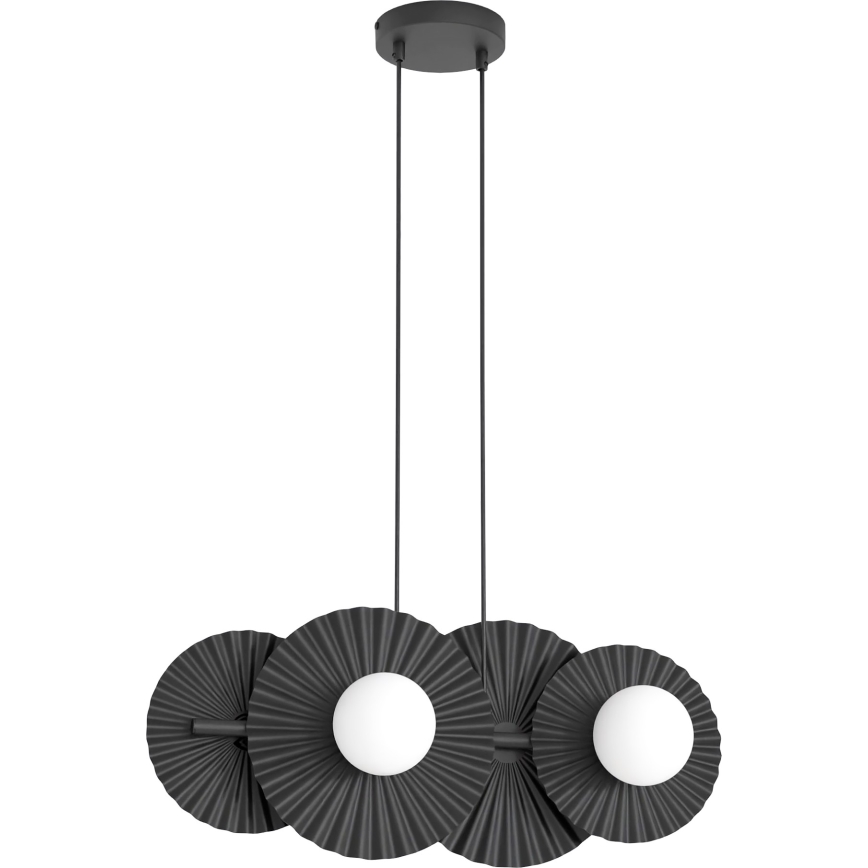 Závesný luster UMBRA 4xG9/8W/230V čierny