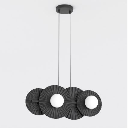 Závesný luster UMBRA 4xG9/8W/230V čierny