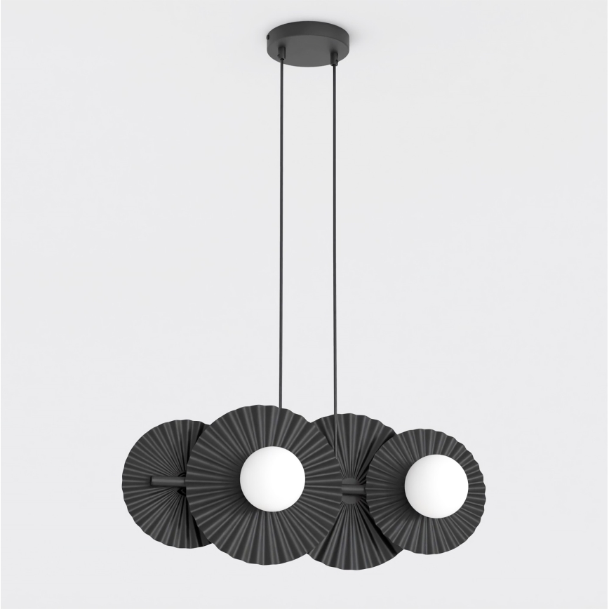 Závesný luster UMBRA 4xG9/8W/230V čierny