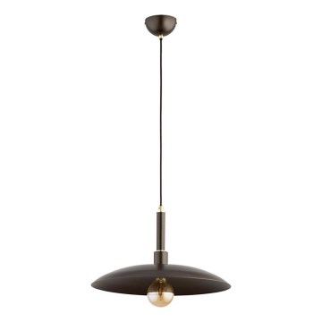 Závesný luster YUMI na lanku 1xE27/15W/230V čierny