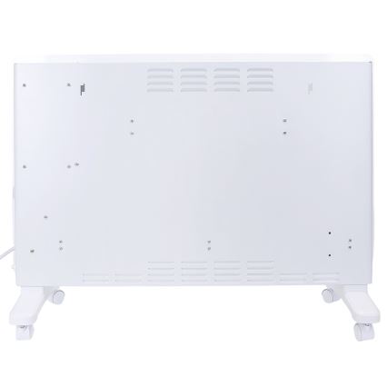 ZEVENTI - Inteligentný nástenný elektrický priamy ohrievač/konvektor s LCD displejom 1000/2000W/230V Wi-Fi biela
