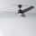 ZEVENTI - LED Stmievateľný stropný ventilátor ORVIETO LED/18W/230V 3000-6000K Wi-Fi Tuya čierna + diaľkové ovládanie