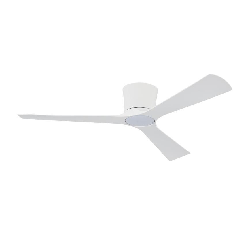 ZEVENTI - LED stmievateľný stropný ventilátor AUREX LED/24W/230V 3000/4000/6000K Wi-Fi Tuya biela + diaľkové ovládanie