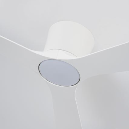 ZEVENTI - LED stmievateľný stropný ventilátor AUREX LED/24W/230V 3000/4000/6000K Wi-Fi Tuya biela + diaľkové ovládanie