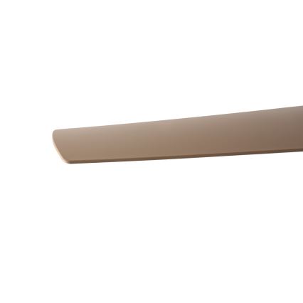 ZEVENTI - LED stropný ventilátor BARROSA LED/18W/230V 3000/4000/6000K Wi-Fi Tuya béžový + diaľkové ovládanie