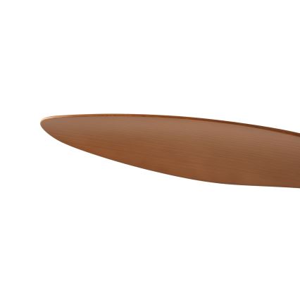 ZEVENTI - LED Stmievateľný stropný ventilátor MURO LED/18W/230V 3000-6000K Wi-Fi Tuya čierna + diaľkové ovládanie