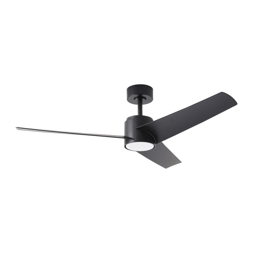 ZEVENTI - LED Stmievateľný stropný ventilátor ORVIETO LED/18W/230V 3000-6000K Wi-Fi Tuya čierna + diaľkové ovládanie