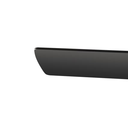ZEVENTI - LED Stmievateľný stropný ventilátor ORVIETO LED/18W/230V 3000-6000K Wi-Fi Tuya čierna + diaľkové ovládanie