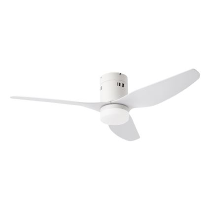 ZEVENTI - LED Stmievateľný stropný ventilátor PADUA LED/18W/230V 3000-6000K Wi-Fi Tuya biela + diaľkové ovládanie