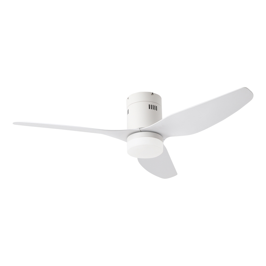 ZEVENTI - LED Stmievateľný stropný ventilátor PADUA LED/18W/230V 3000-6000K Wi-Fi Tuya biela + diaľkové ovládanie