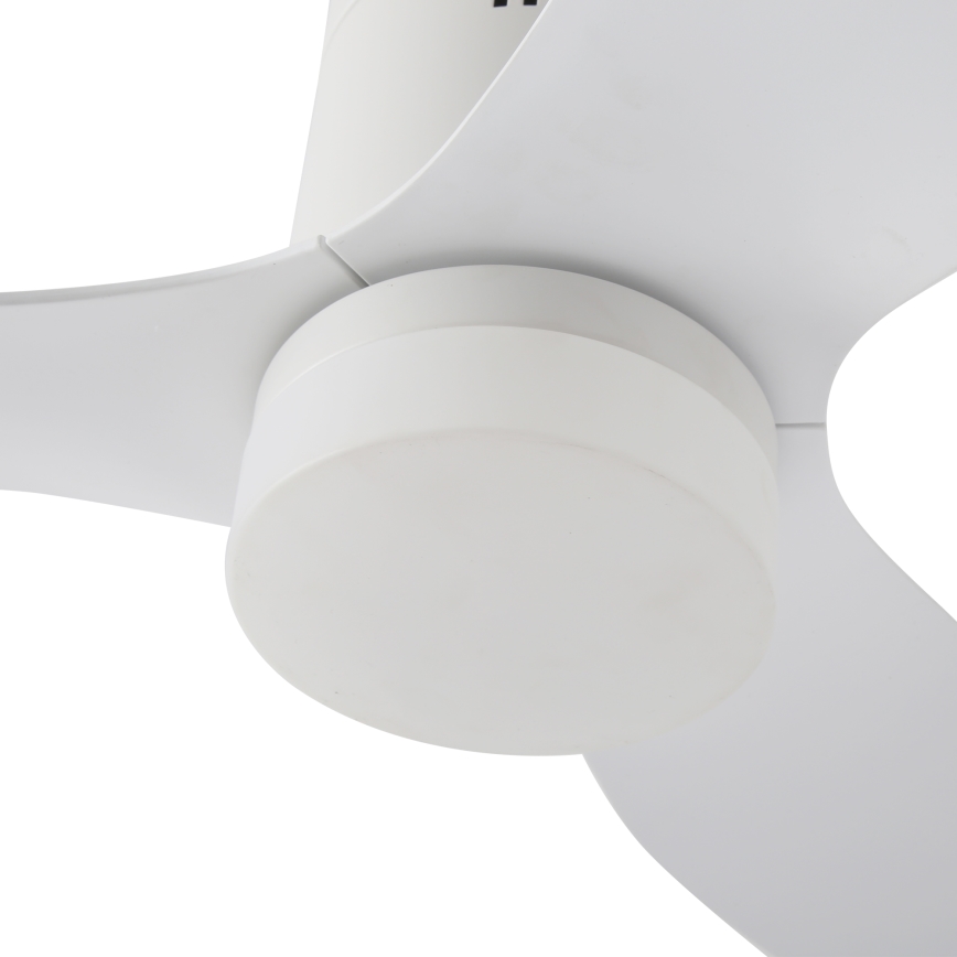ZEVENTI - LED Stmievateľný stropný ventilátor PADUA LED/18W/230V 3000-6000K Wi-Fi Tuya biela + diaľkové ovládanie