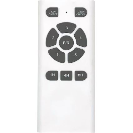 ZEVENTI - LED Stmievateľný stropný ventilátor PADUA LED/18W/230V 3000-6000K Wi-Fi Tuya biela + diaľkové ovládanie