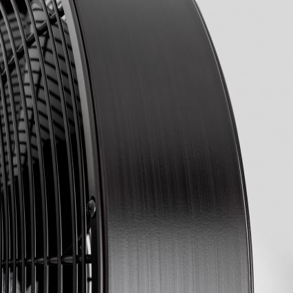 ZEVENTI - Nástenný ventilátor FREEZE 50W/230V pr. 45 cm čierna + diaľkové ovládanie