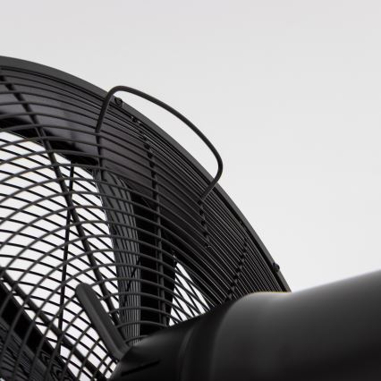 ZEVENTI - Nástenný ventilátor FREEZE 50W/230V pr. 45 cm čierna + diaľkové ovládanie