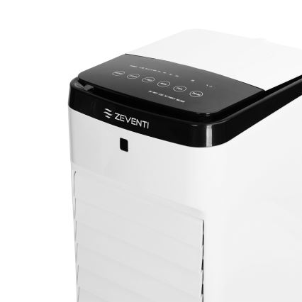 ZEVENTI - Ochladzovač vzduchu ARCTIC 60W/230V čierna/biela + diaľkové ovládanie