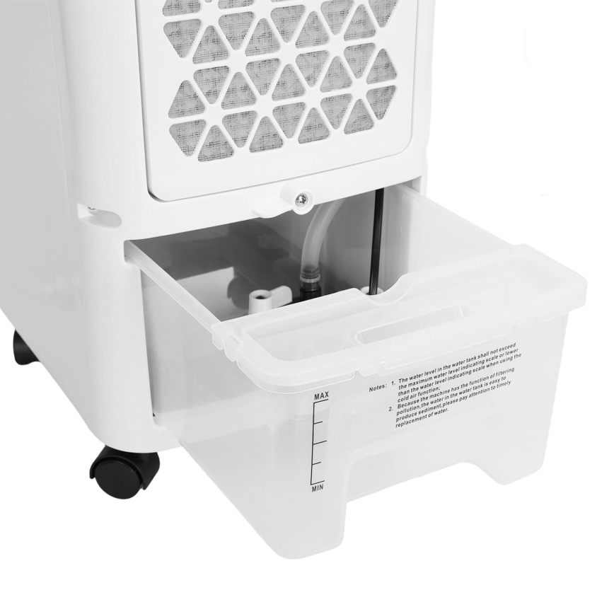 ZEVENTI - Ochladzovač vzduchu ARCTIC 60W/230V čierna/biela + diaľkové ovládanie