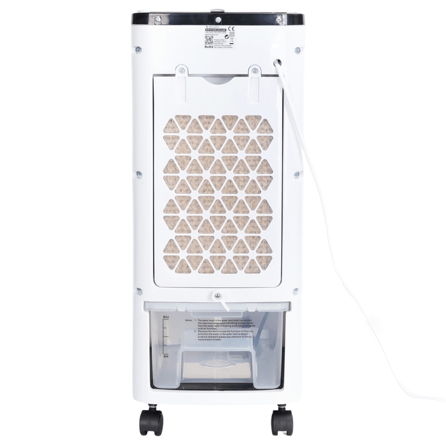 ZEVENTI - Ochladzovač vzduchu ARCTIC 60W/230V čierna/biela + diaľkové ovládanie