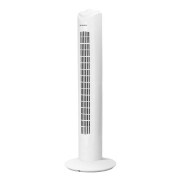 ZEVENTI - Stĺpový ventilátor FLOW 45W/230V biely