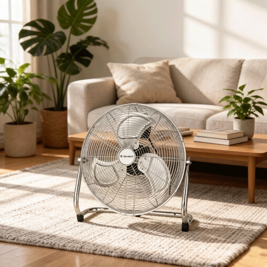 ZEVENTI - Stojanový ventilátor FLOW 100W/230V