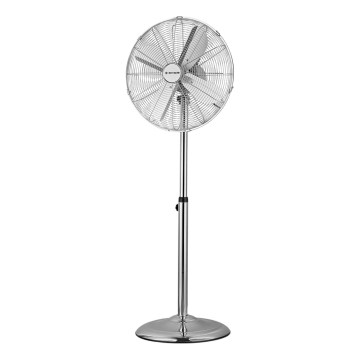 ZEVENTI - Stojanový ventilátor FLOW 50W/230V 125 cm, lesklý chróm