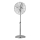 ZEVENTI - Stojanový ventilátor FLOW 50W/230V 125 cm lesklý chróm
