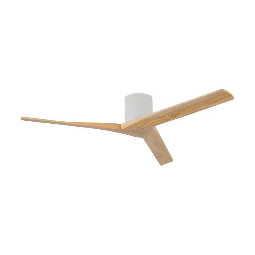 ZEVENTI - Stropný ventilátor VELLON Wi-Fi Tuya biela/paulownia + diaľkové ovládanie