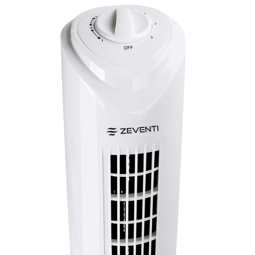 ZEVENTI - Vežový ventilátor FLOW 45W/230V