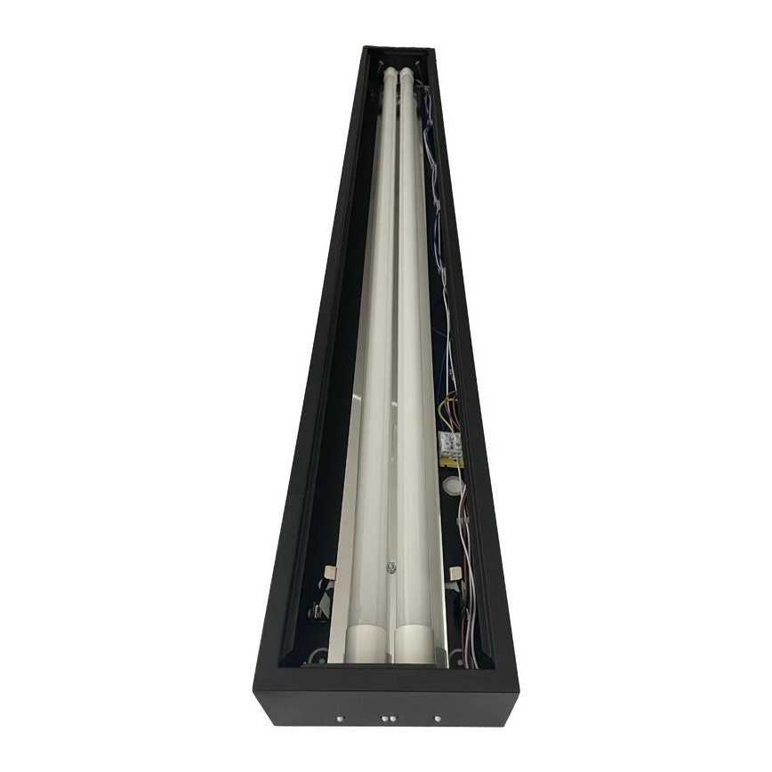 Žiarivkové svietidlo T8 2xG13/18W/230V 120 cm čierna