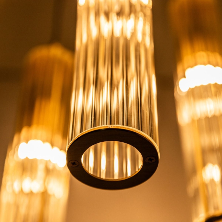 Zuma Line - Luster na lanku 3xE14/7W/230V zlatý