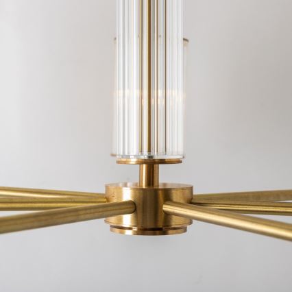 Zuma Line - Luster na tyči 7xE14/7W/230V zlatý