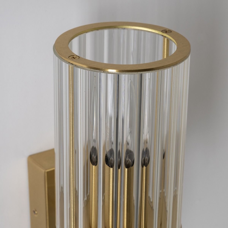 Zuma Line - Nástenné svietidlo 1xE14/7W/230V zlaté