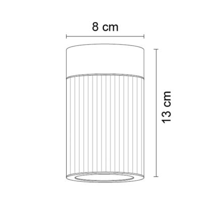 Zuma Line - Bodové svietidlo 1xG9/6W/230V zlaté