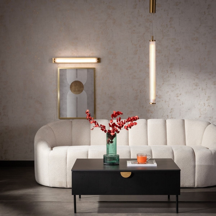 Zuma Line - Stmievateľný LED luster na lanku LED/26W/230V 2700-6500K zlatá + diaľkové ovládanie